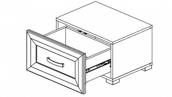 Тумба приліжкова KOM1S Маркус 1