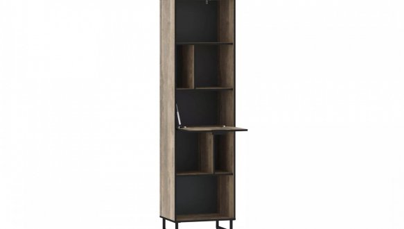 Стеллаж дуб гранж песочный F-0016 Форте 2