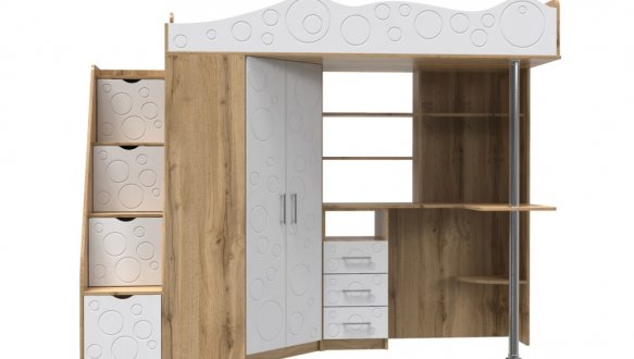  Ліжко горище дитяче Art in Head Binky ДС37А 11