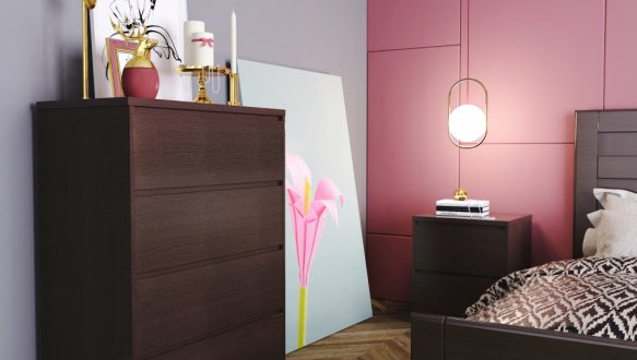 Комод на 4 ящика Art in Head Light / Лайт 1