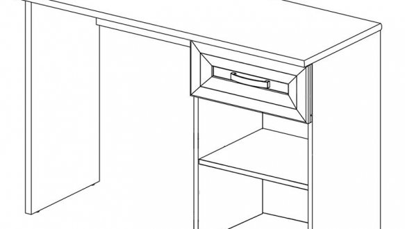 Стол туалетный TOL1D1S Маркус 1