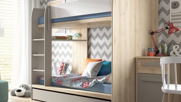 Ліжко двоярусне LOZ1S/90P Namek 4