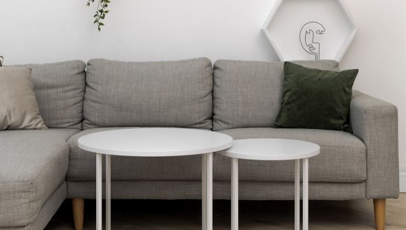 Набор столиков Модерн S+M белый 