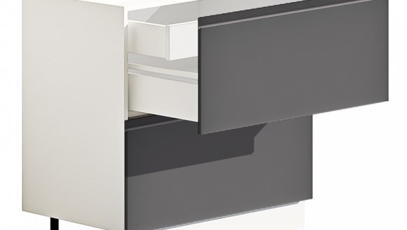 Тумба нижня Н80.82.2Я+1Я внутр. Бета ручка