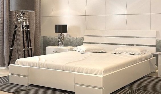 Ліжко дерев'яне ArborDrev Далі Сосна / Бук Білий