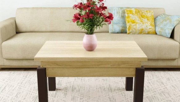 Стол-трансформер B-Fly Art In Head Дуб Сонома / Венге 6