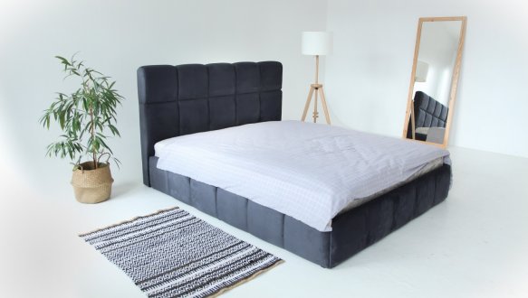 Ліжко м'яке двоспальне Тейлор з підйомним механізмом та нішею для білизни 12