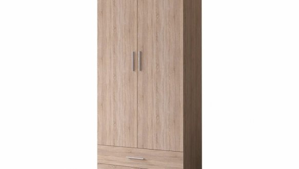 Шкаф Морели SТ0002 2 дверный дуб сонома 100 см 0