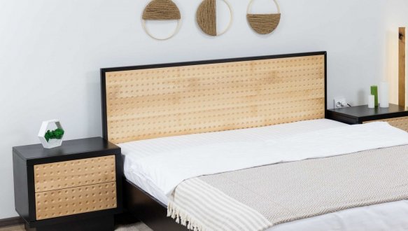 Ліжко двоспальне дерев'яне Дрімка Леон Бук 11