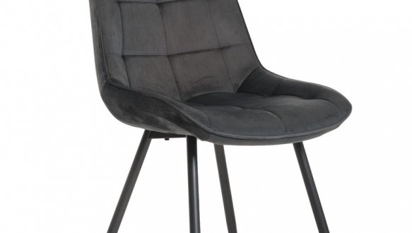 Стілець N-45 сірий велюр