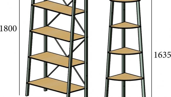 Стеллаж 5 полок Призма 0