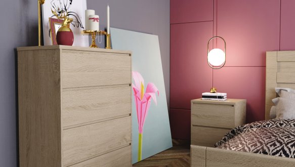 Комод на 4 ящика Art in Head Light / Лайт