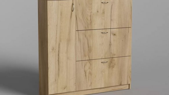 Тумба для обуви №1 Matroluxe на 3 ящика и 1 двери 10