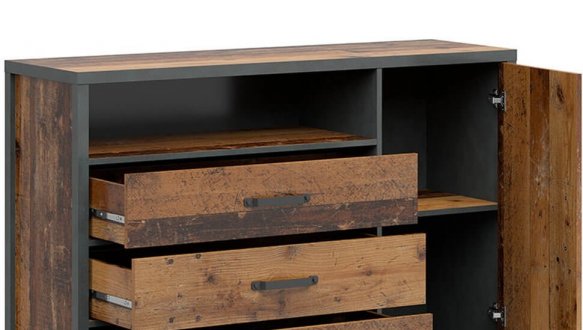 Комод KOM1D3S/130 Weston 2