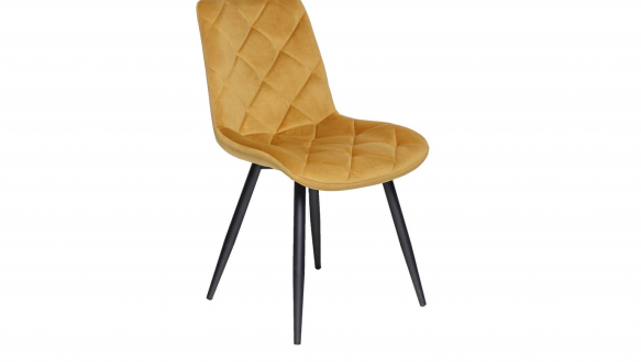 Стул M-45 горчичный + черный