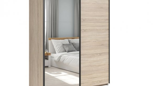 Шкаф-купе с зеркалами SZF/153/M Tetrix 