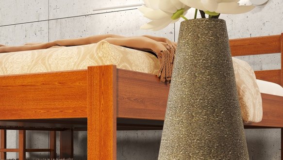 Ліжко дерев'яне Camelia Альпіна масив Бук 12