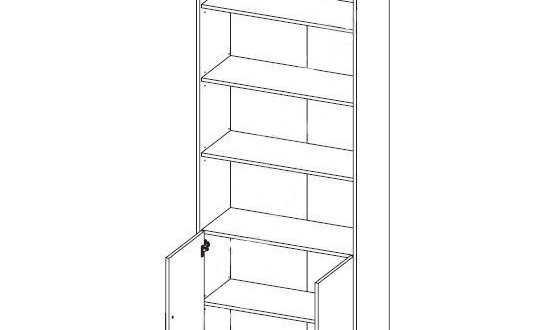 Стеллаж REG2D/220 Office 3