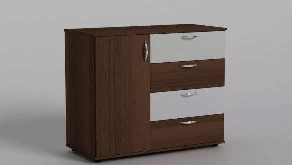 Комод 3 Matroluxe эконом 4 ящика и 1 дверь 1