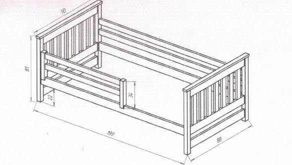 Ліжко Еллі 4