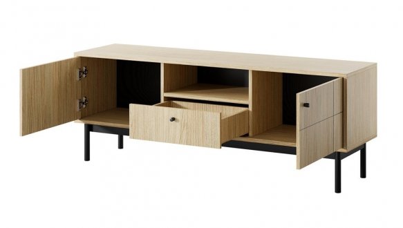 Тумба під ТВ дуб лінеа Japandi RTV154 0