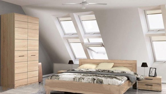 Модульна спальня Solo/Соло VMV Holding Дуб сонома