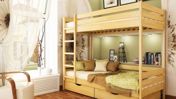 Двоярусне ліжко Дует / Серія Тесса 9