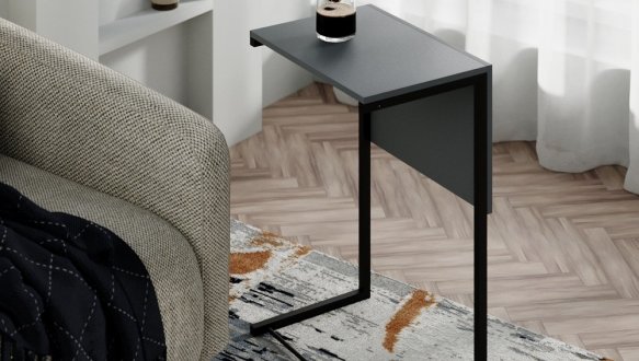 Стол-трасформер Just Fiji Графит/Чёрный 1