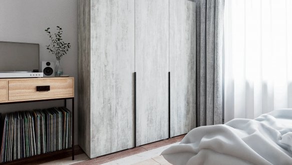 Шкаф трехдверный ST0027