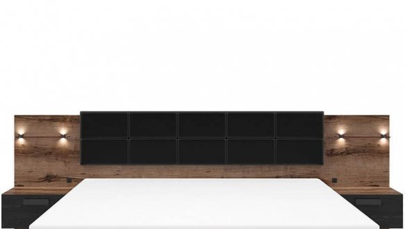 Кровать с тумбами LOZ/180/A Kassel 3