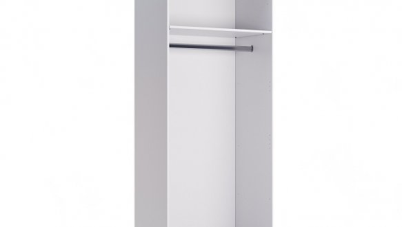 Шкаф 2дв Миромарк Фемели 2 дверный белый 90 см 8