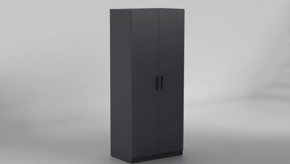 Шкаф распашной Matroluxe Luna / Луна 2 дверный 90 см