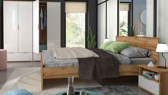 Ліжко LOZ/140 Zele 0