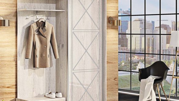 Прихожая-купе Provanc/Прованс Комфорт мебель