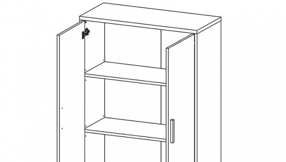 Тумба REG 2D/114 Каби 2