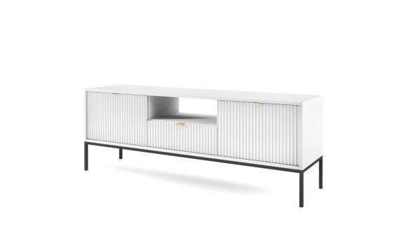 Тумба под ТВ Nova/Нова RTV154 Белый Perfect Home Ширина 154 см 2