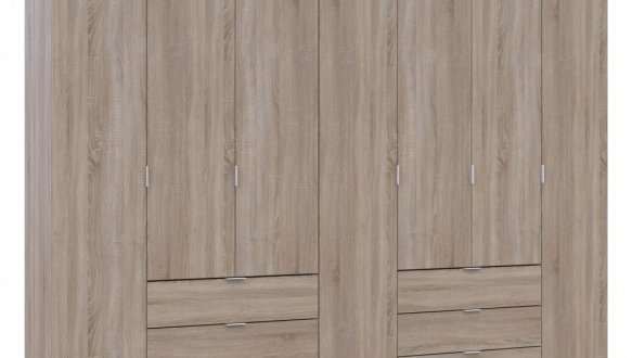 Шкаф Дорос Гелар дуб сонома 7 дверной 271,2 см 5