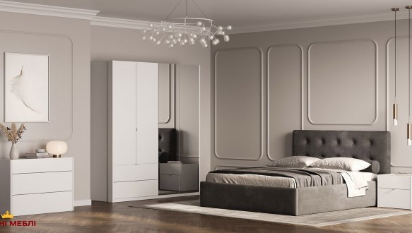 Мягкая кровать 1.8 Катрин 0