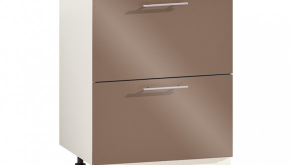 Тумба нижняя Н60.82.2Я Крашеный высокий глянец