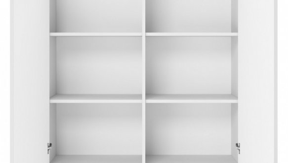 Комод Нова / Nova K104 високий Білий/Золоті ніжки 3