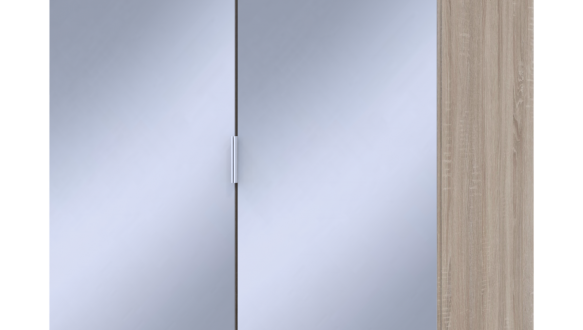 Шафа Дорос Гелар дуб сонома 2 Дзеркала 78 см