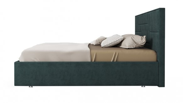 Ліжко м'яке Городок меблі Твіст з підйомним механізмом та нішею для білизни 0