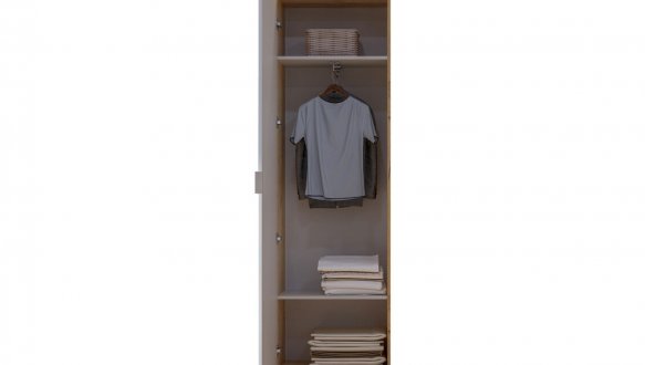 Шкаф 1дв без зеркал Асти 2