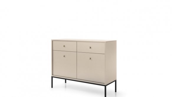 Комод Моно / Mono MKSZ104 Бежевый/черные ножки 0