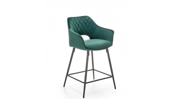 Барний стілець H-107 Halmar темно-зелений 65 см