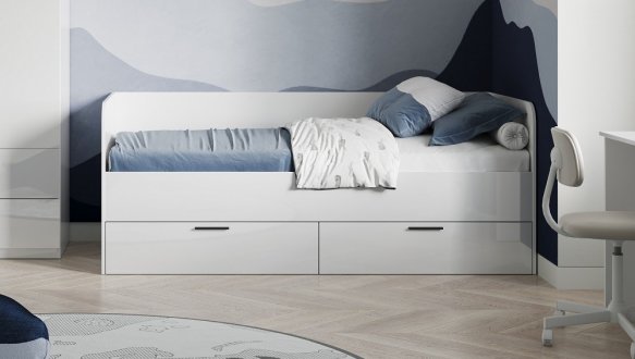 Ліжко з каркасом 0,9х2,0 Хеппі 1