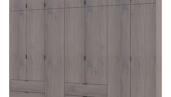 Шафа для одягу Дорос Лукас канноло 7 дверна 315 см