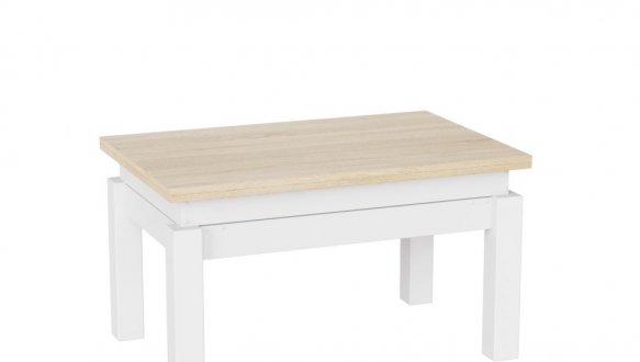 Стіл-трансформер B-Fly Дуб сонома/Білий 0