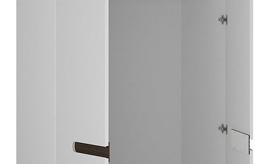 Шафа SZF2D/19/11 BRW Poland Azteca trio 2 дверна білий 105 см 3