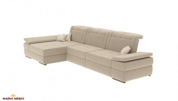 Кутовий диван розкладний дельфін Віко меблі Остін 3 385 см 0